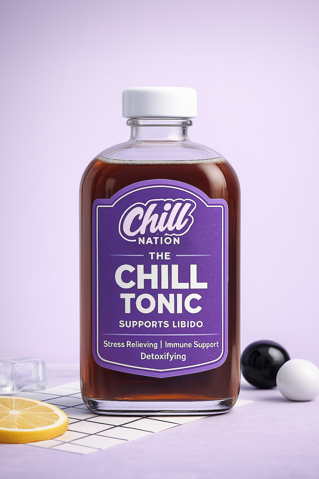 Chill Tonic: Premium Wellness Tonic | Natural Libido Support Supplement for Stress Relief & Vitality